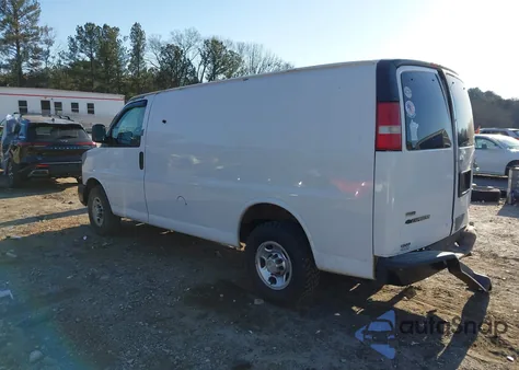 2010 Chevrolet Express 2500 Work Van из США, поврежденный, VIN 1GCZGFBA8A1175071